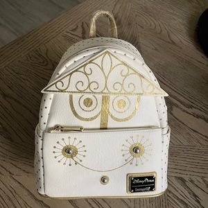 Loungefly A Small World Clock Face Backpack NWT